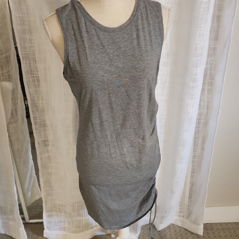 lululemon athletica Gray Sleeveless Tank Dress